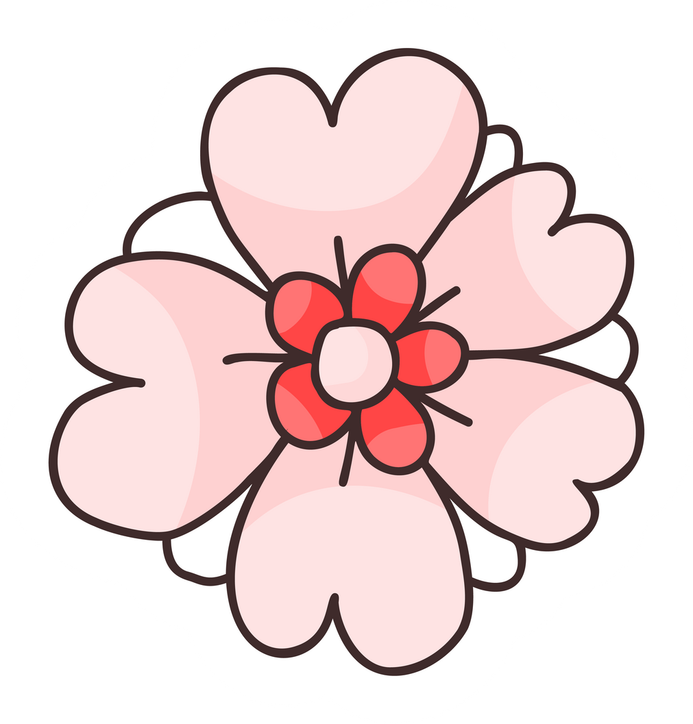 Beautiful flower. sticker
